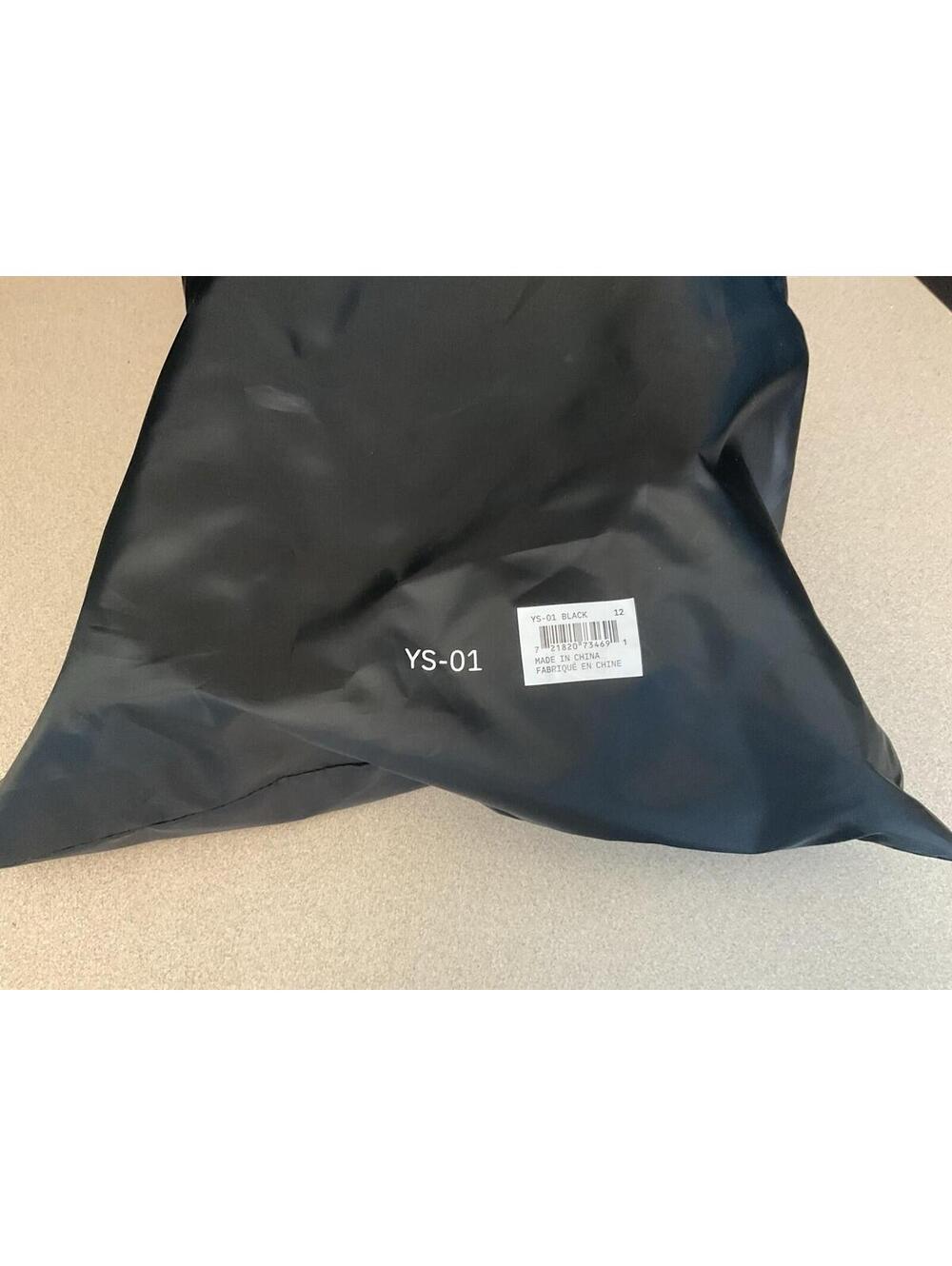 New! Mens YZY YS-01 Black Comfort Slide Sandals With Dust Bag. Size 12. Nice!!! - Picture 3 of 8
